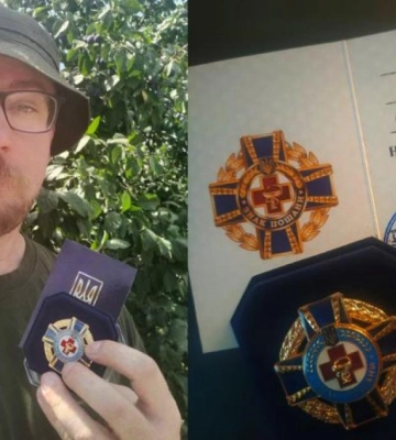 Санінструктор з Вараша Сергій Тацюк відзначений &quot;Знаком пошани медичним працівникам&quot;