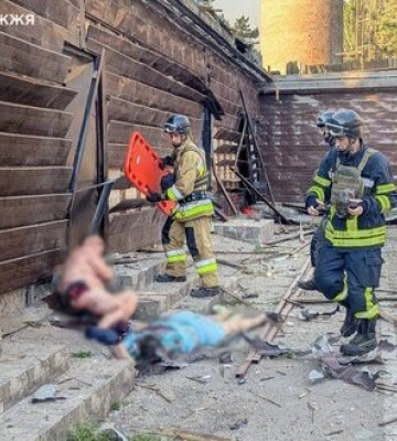 Удари РФ по базі відпочинку у Запорізькому районі: 9 людей госпіталізовані, одна дитина у важкому стані