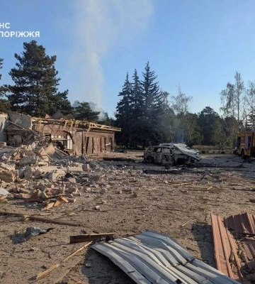 Запорізький район: авіаудар по базі відпочинку