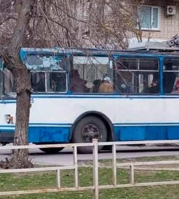 Через пожежу у Таврійському мікрорайоні Херсона обмежено рух транспорту