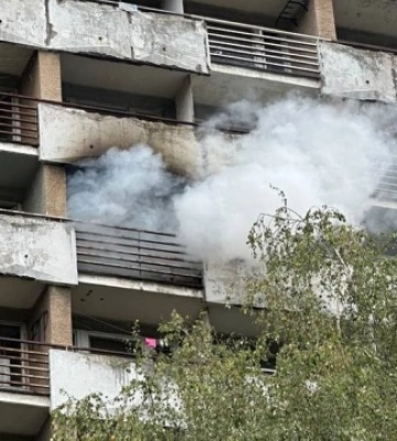 У Львові спалахнула пожежа в готелі, шестеро постраждалих