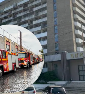 У Львові в готелі &quot;Власта&quot; сталася пожежа, є постраждалі