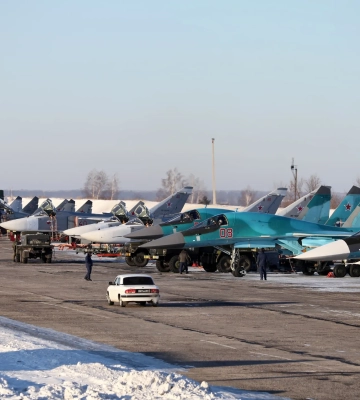 СБУ заявила об уничтожении российского Су-30СМ и повреждении еще четырех самолетов на аэродроме «Саки» в Крыму