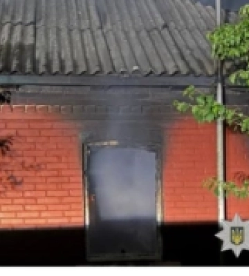 У Миргородському районі жінка отримала опіки під час пожежі
