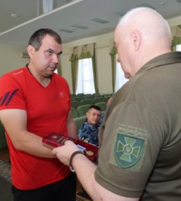 Сімох прикордонників Чопського загону відзначили державними нагородами