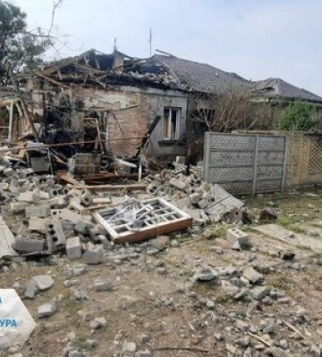 П’ятеро цивільних поранено внаслідок ворожої атаки на приватний сектор Дружківки. ФОТО