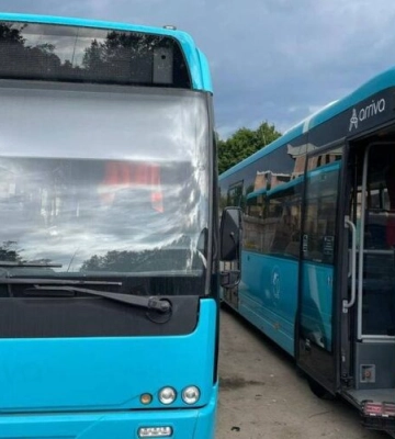 На одному маршруті Львова курсуватимуть лише великі низькопідлогові автобуси