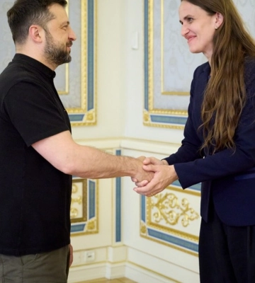 Зеленський обговорив із головою МЗС Румунії безпекову ситуацію