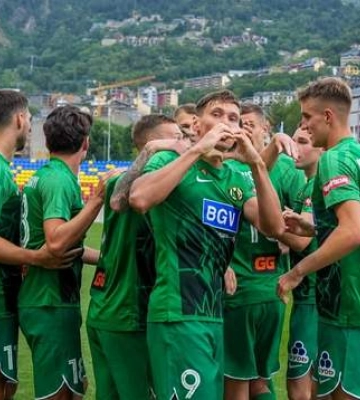 Полісся яскраво здолало Пакш у першому матчі третього раунду кваліфікації Ліги конференцій