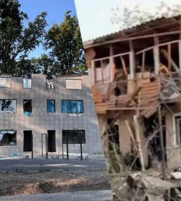 Ночная атака на Киевщине: в Буче повреждены дома и детсад