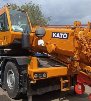Японський автокран KATO - вже на службі ОКП «Миколаївоблтеплоенерго»