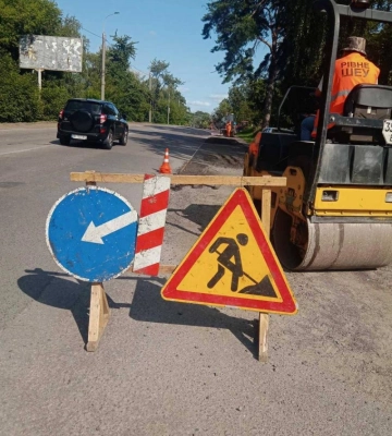 У Рівному через ремон можливе ускладнення руху на деяких вулицях