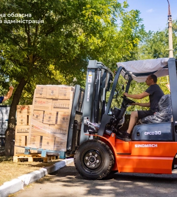 Мешканці Василівської громади отримали гуманітарну допомогу від GEM