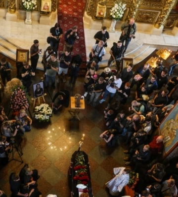 Загинула в російському полоні. У Києві попрощалися з Вікторією Рощиною