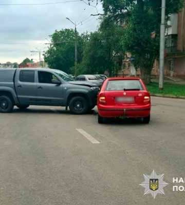 Внаслідок ДТП у Полтаві травмована пасажирка легковика