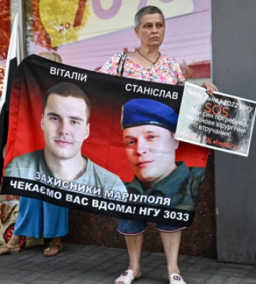 У Запоріжжі пройшла акція на підтримку полонених