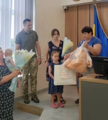На Волині рідним Валерія Левчука вручили його посмертну нагороду 