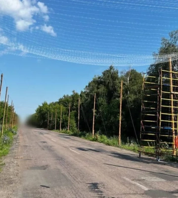 На Сумщине строят &quot;антидронные тоннели&quot; для защиты от атак врага. ФОТО