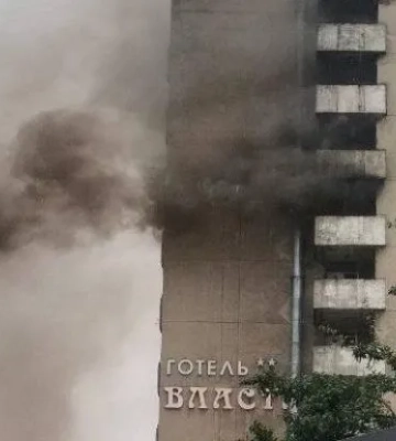 У Львові встановили причину масштабної пожежі у готелі Власта