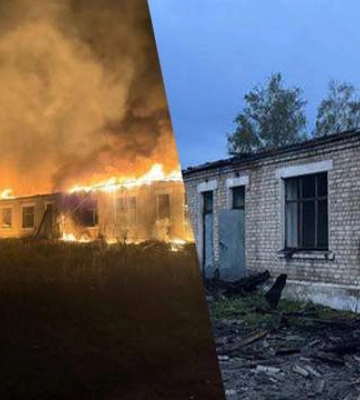 Реактивні &quot;Герані&quot; вдарили у колишню лікарню в Золочеві, де планували зробити реабілітаційний центр — керівник СВА