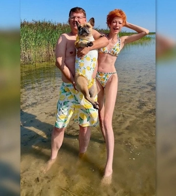 Відома телеведуча Олена-Христина Лебідь з нареченим відпочивають на Волині
