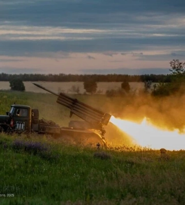 Лінія фронту станом на 9 серпня 2025. Зведення Генштабу