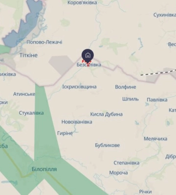 Силы обороны освободили село Бессалевка Сумской области