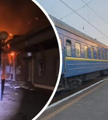 Через російський обстріл Дніпропетровщини затримується низка потягів