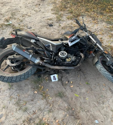 На Волині неповнолітній на мотоциклі зіткнувся з авто: двоє дітей у реанімації