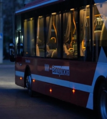Перші 10 європейських автобусів сьогодні зранку вийшли на маршрути Запоріжжя