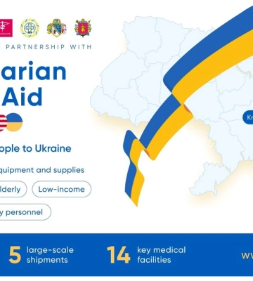 Співпраця, що рятує життя: до лікарень Запорізької області передали 9,5 тонн гуманітарного медичного вантажу із США