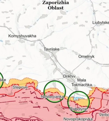 ВСУ не дали оккупантам продвинуться в Запорожье