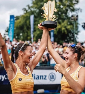 Сумська пляжниця на шляху до Олімпіади виграла чемпіонат Європи