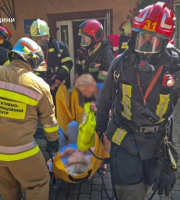Под Львовом произошел пожар в пансионате для пожилых людей