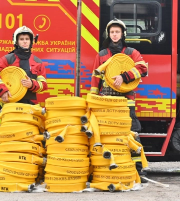 Рятувальники Сумщини отримали благодійну допомогу від благодійної організації «Нова Юкрейн»