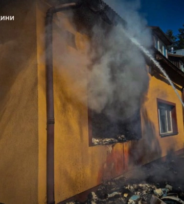 На Львівщині горів геріатричний пансіонат
