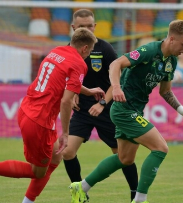 Нива Тернополь – Металлург – 1:0. Удар в угол. Видео гола и обзор матча