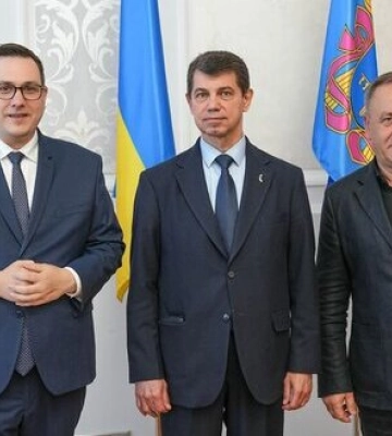 Глава МИД Чехии Липавский посетил Тернопольщину