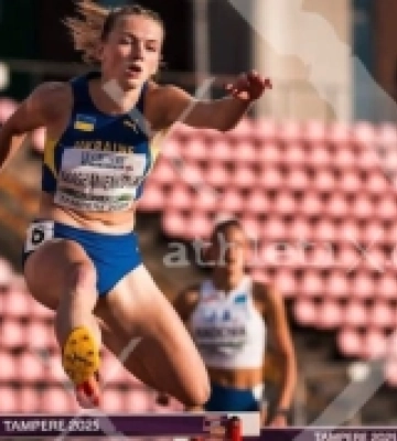 Рівнянка замкнула сімку найсильніших бар&#039;єристок на  на чемпіонаті Європи серед юніорів