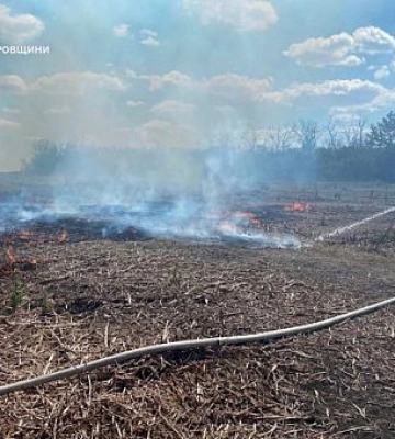 За неделю в Днепропетровской области произошло 600 пожаров