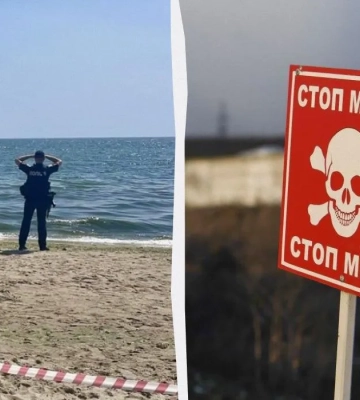 В Одеській області приховують мінну небезпеку на пляжах