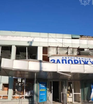 У Запоріжжі облаштують мобільний автовокзал на місці зруйнованого КАБом