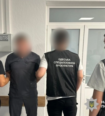 В Одесі затримали лікаря- корупціонера, що допомагав військовозобов’язаним уникати мобілізації