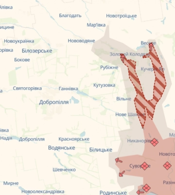 Российская армия продвинулась под Добропольем – DeepState