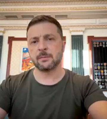 Зеленський про обстріл Мукачева: Це був цілеспрямований удар саме по американській власності