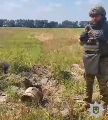 На Київщині знищили бойову частину ворожого безпілотника