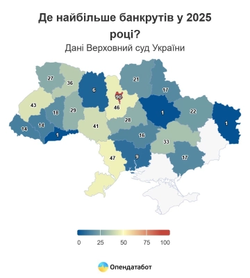 «Опендатабот»: Щодня троє українців просять визнати себе банкрутами