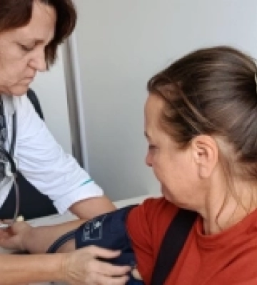 Мобільна амбулаторія в Корці: понад 40 людей подбали про своє здоров’я