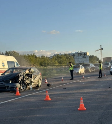 Поблизу Великого Житина «Mercedes» протаранив «Citroen» (ФОТО)