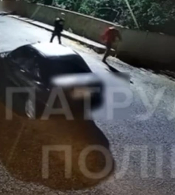 У Луцькому районі водій умисно наїхав на поліцейського та втік